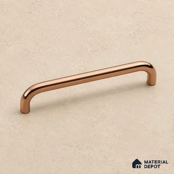 Ottr Stainless Steel Main Door Handle HA 00278 AB PVD Rose Gold Finish - 450mm | 2 Years Warranty