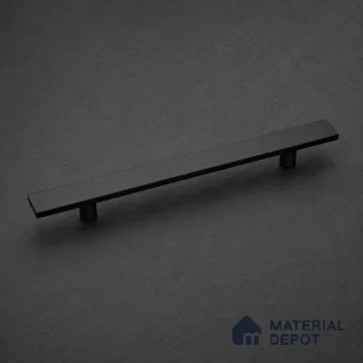 Ottr Stainless Steel Main Door Handle HA 00280 N Black Finish - 450mm | 2 Years Warranty