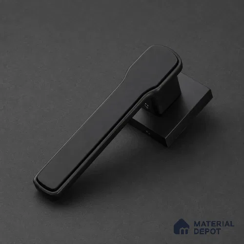 Ottr Zinc Mortise Handle HA 00301 D PVD Black Dual Tone Finish Rose Mount | 2 Years Warranty