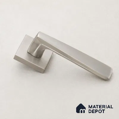 Ottr Zinc Mortise Handle HA 00303 Stainless Steel Matte Finish Rose Mount | 2 Years Warranty