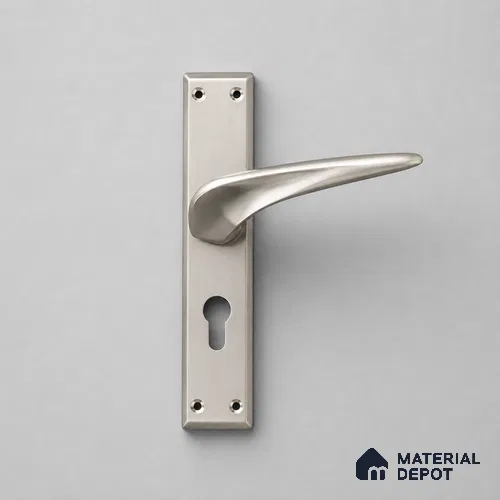 Ottr Zinc Mortise Handle HA 00309 B Stainless Steel Finish Rose Mount | 2 Years Warranty