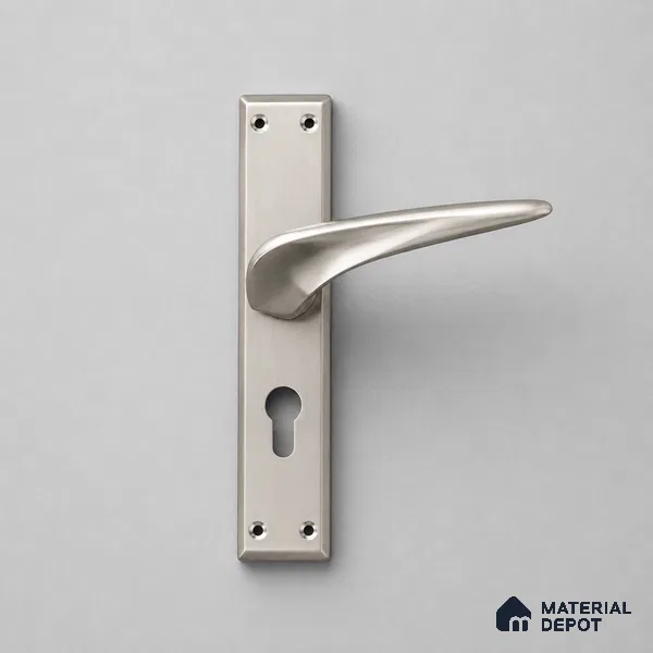 Ottr Zinc Mortise Handle HA 00309 B Stainless Steel Finish Rose Mount | 2 Years Warranty