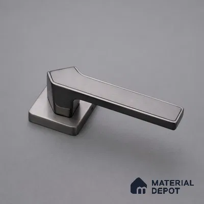Ottr Zinc Mortise Handle HA 00310 E Gold Black Nickel Black Finish Rose Mount | 2 Years Warranty