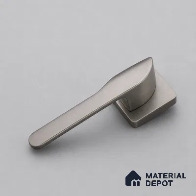Ottr Zinc Mortise Handle HA 00314 C Gold Black Finish Rose Mount | 2 Years Warranty