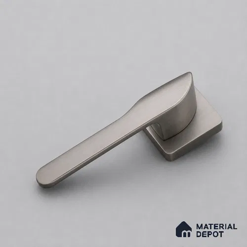 Ottr Zinc Mortise Handle HA 00314 C Gold Black Finish Rose Mount | 2 Years Warranty