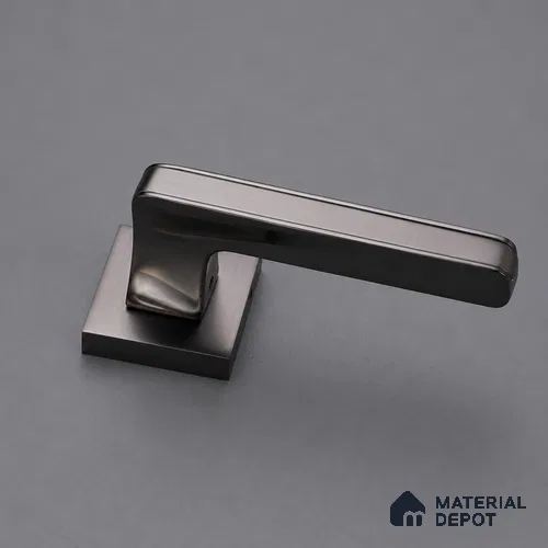 Ottr Zinc Mortise Handle HA 00315 E Gunmetal Black Dual Tone Finish Rose Mount | 2 Years Warranty