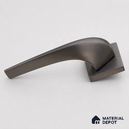 Ottr Brass Mortise Handle HA 00318 Gold Black Finish Rose Mount | 2 Years Warranty