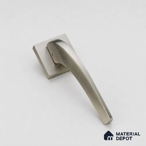 Ottr Brass Mortise Handle HA 00318 F Stainless Steel Matte Finish Plate Mount | 2 Years Warranty