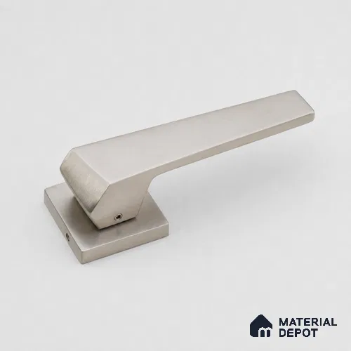 Ottr Brass Mortise Handle HA 00319 B Stainless Steel Matte Finish Rose Mount | 2 Years Warranty