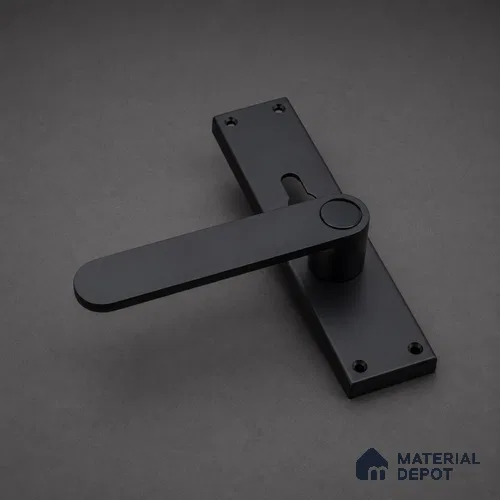 Ottr Stainless Steel Mortise Handle HA 00320 C Black Dual Tone Finish Rose Mount | 2 Years Warranty