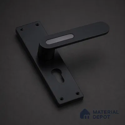 Ottr Stainless Steel Mortise Handle HA 00321 C Black Dual Tone Finish Rose Mount | 2 Years Warranty