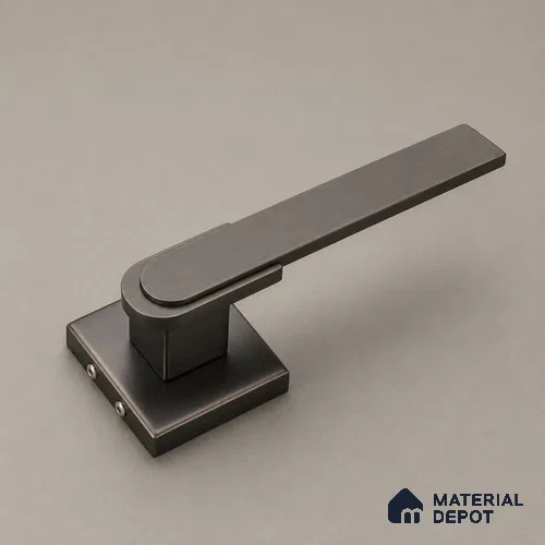 Ottr Stainless Steel Mortise Handle HA 00325 F PVD Gold Black Dual Tone Finish Rose Mount | 2 Years Warranty
