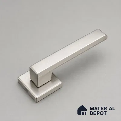 Ottr Stainless Steel Mortise Handle HA 00326 B Stainless Steel Finish Plate Mount | 2 Years Warranty