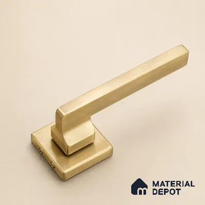 Ottr Stainless Steel Mortise Handle HA 00327 E Antique Brass Finish Rose Mount | 2 Years Warranty