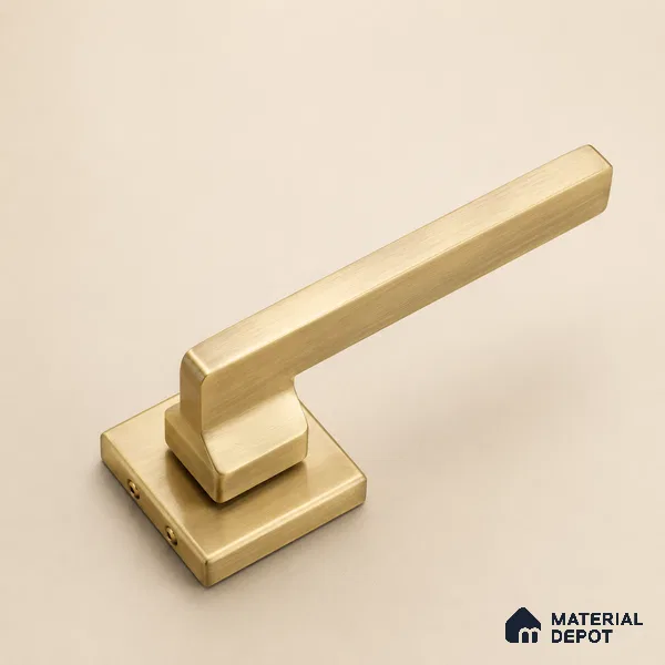 Ottr Stainless Steel Mortise Handle HA 00327 E Antique Brass Finish Rose Mount | 2 Years Warranty