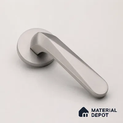 Ottr Brass Mortise Handle HA 00331 Stainless Steel Matte Finish Rose Mount | 2 Years Warranty