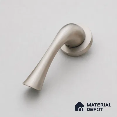 Ottr Brass Mortise Handle HA 00332 B Stainless Steel Matte Finish Rose Mount | 2 Years Warranty
