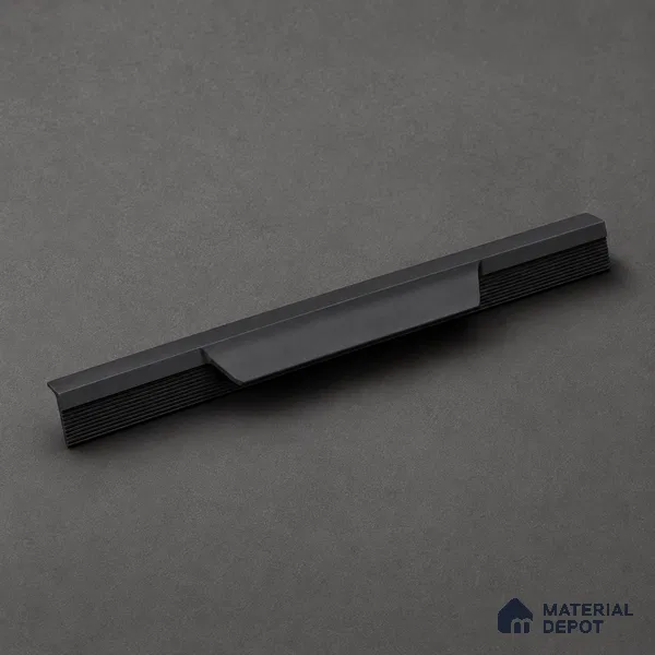 Ottr Aluminium Profile Handle HA 00334 AP Black Finish - 24in | 2 Years Warranty