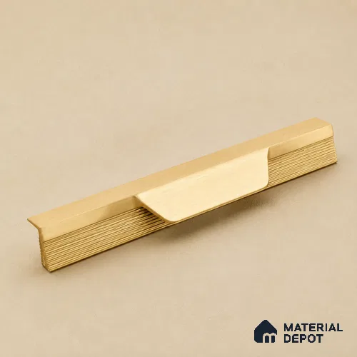 Ottr Aluminium Profile Handle HA 00334 O Gold Finish - 34in | 2 Years Warranty