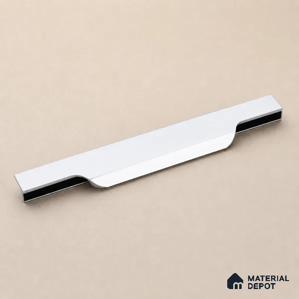 Ottr Aluminium Profile Handle HA 00335 AQ Stainless Steel Black Finish - 26in | 2 Years Warranty