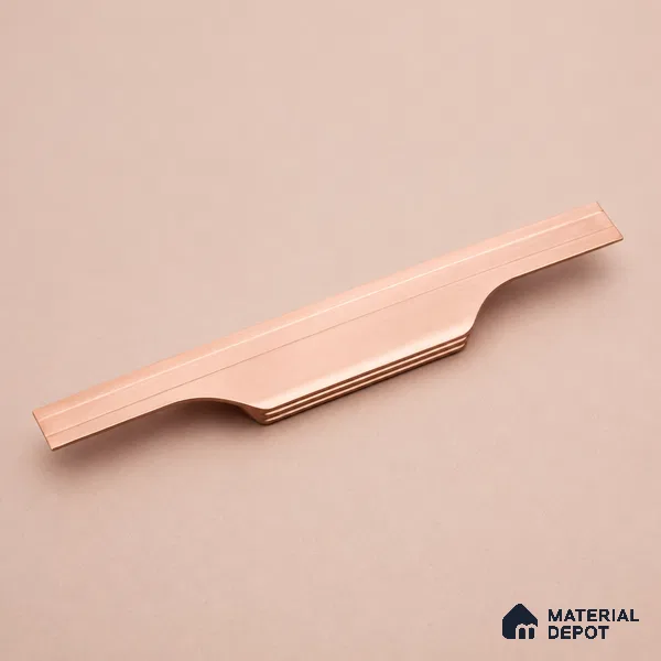 Ottr Aluminium Profile Handle HA 00339 AW Rose Gold Finish - 6in | 2 Years Warranty
