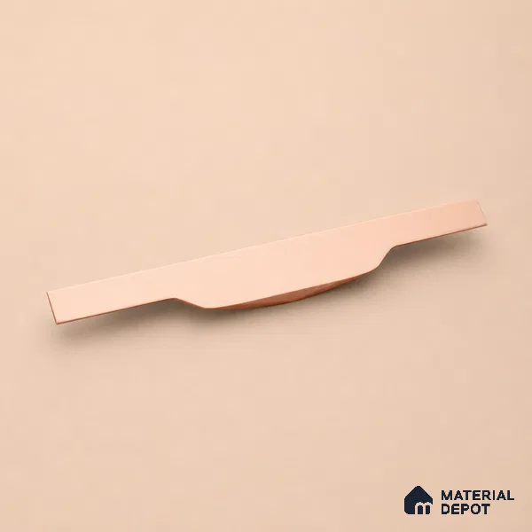 Ottr Aluminium Profile Handle HA 00340 BK Rose Gold Finish - 34in | 2 Years Warranty