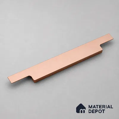 Ottr Aluminium Profile Handle HA 00341 AY Rose Gold Finish - 10in | 2 Years Warranty