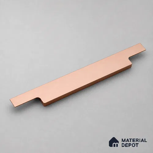 Ottr Aluminium Profile Handle HA 00341 BK Rose Gold Finish - 34in | 2 Years Warranty