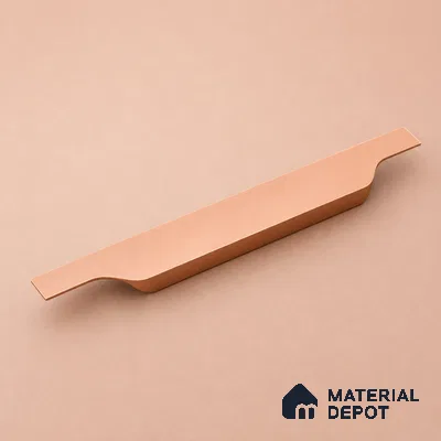 Ottr Aluminium Profile Handle HA 00342 BC Rose Gold Finish - 18in | 2 Years Warranty