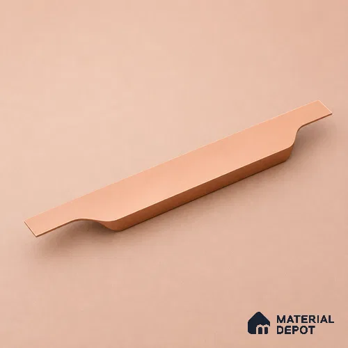 Ottr Aluminium Profile Handle HA 00342 BE Rose Gold Finish - 22in | 2 Years Warranty