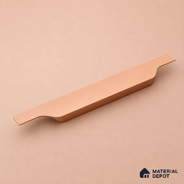 Ottr Aluminium Profile Handle HA 00342 BK Rose Gold Finish - 34in | 2 Years Warranty