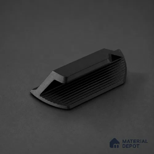 Ottr Aluminium Profile Handle HA 00344 Black Finish - 4in | 2 Years Warranty