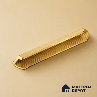 Ottr Aluminium Profile Handle HA 00344 W PVD Gold PVD Rose Gold Finish - 8in | 2 Years Warranty