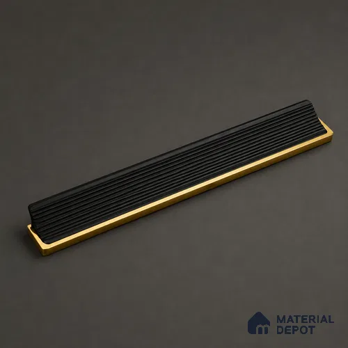 Ottr Aluminium Profile Handle HA 00347 Black Gold Finish - 200mm | 2 Years Warranty
