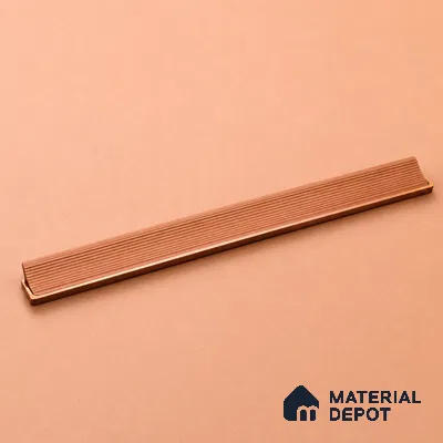 Ottr Aluminium Profile Handle HA 00347 G Rose Gold Dual Tone Finish - 450mm | 2 Years Warranty