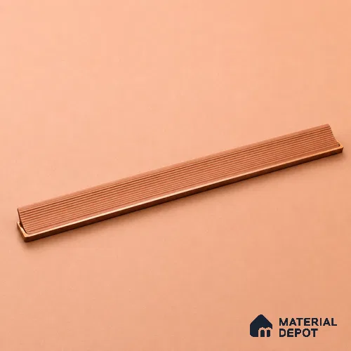 Ottr Aluminium Profile Handle HA 00347 G Rose Gold Dual Tone Finish - 450mm | 2 Years Warranty