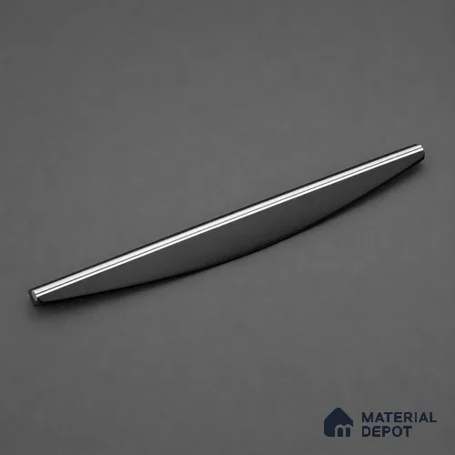 Ottr Aluminium Profile Handle HA 00348 N Black Chrome Finish - 1184mm | 2 Years Warranty