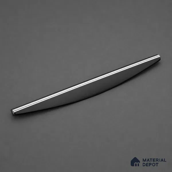 Ottr Aluminium Profile Handle HA 00348 M Black Chrome Finish - 896mm | 2 Years Warranty