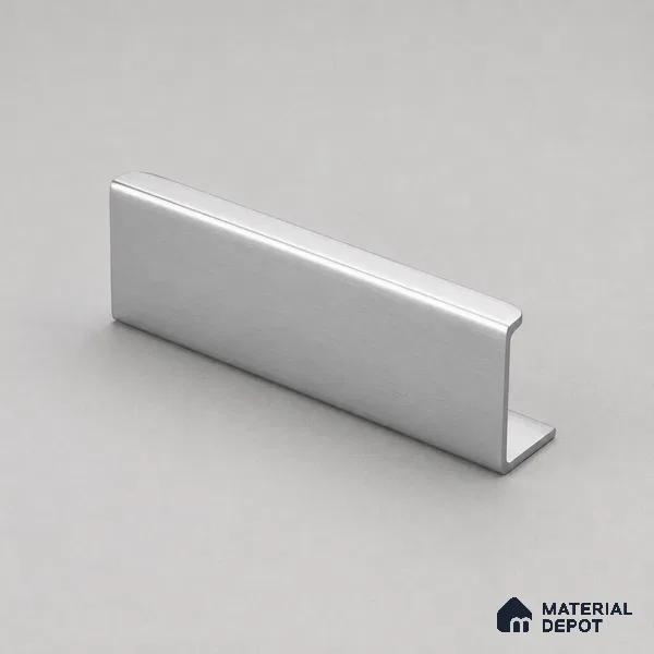 Ottr Aluminium Profile Handle HA 00349 AC Stainless Steel Finish - 22in | 2 Years Warranty