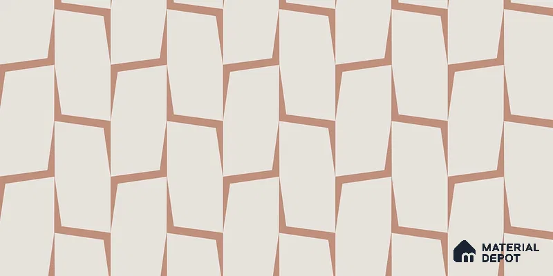 Terra Twists Abstract Modern for Walls, Orange Soft Feel (Customised Wallpaper)