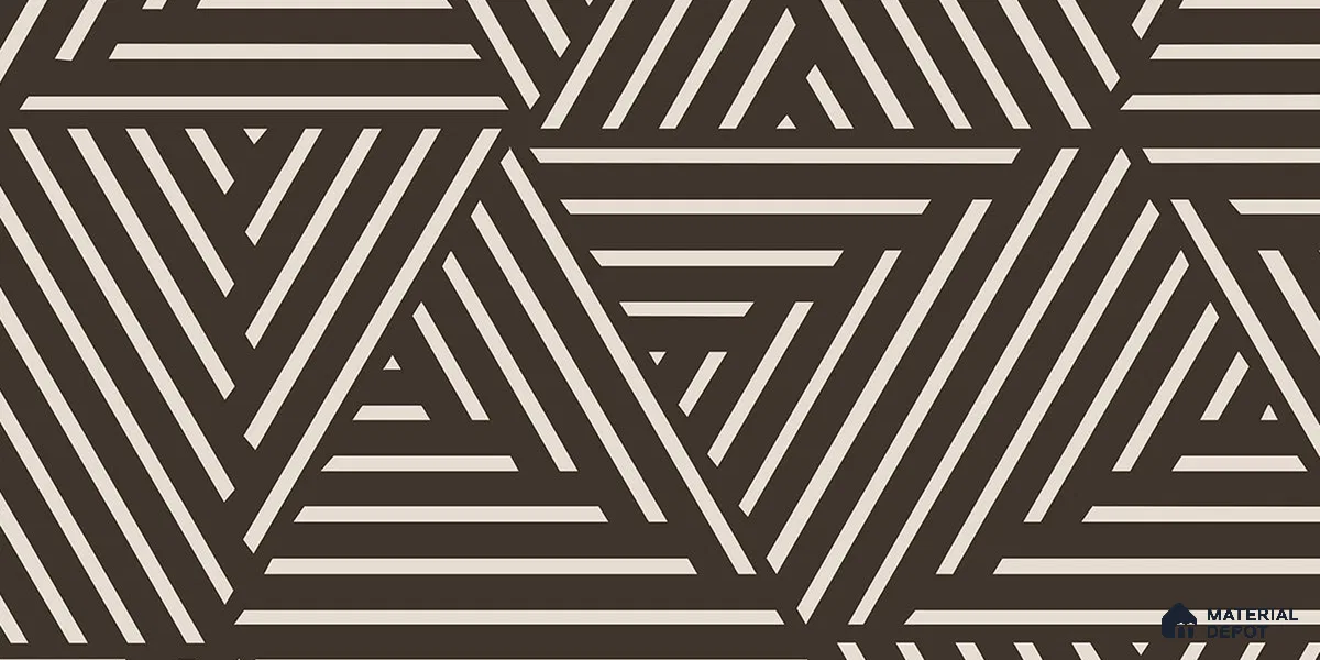 Mirage Abstract and Geometric Theme Modern Room Canvas (Customised Wallpaper)
