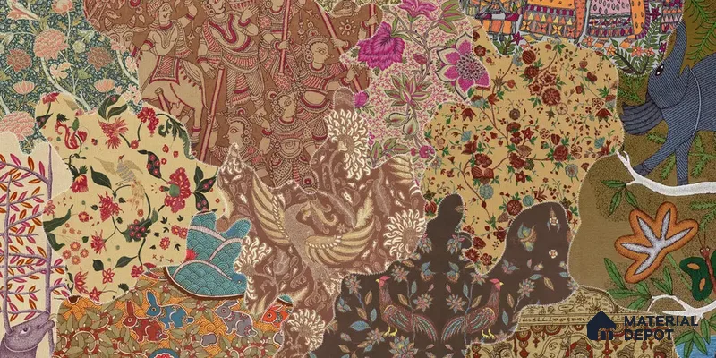 Rang Rali, Indian Canvas Wallpaper | Customised Size Wallpaper