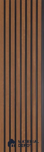 Multi Colour Patterned Look PN 03199 8 ft x 4.9 inch Charcoal Panel - 8 mm | Suitable for Feature Wall, TV Unit & Living Room | Width is Subjected to 5% Variation