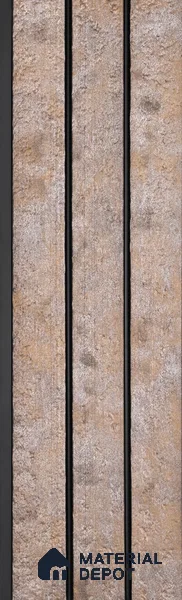 Grey Cement Look PN 03301 8 ft x 4.9 inch Charcoal Panel - 8 mm | Suitable for Feature Wall, TV Unit & Living Room | Width is Subjected to 5% Variation