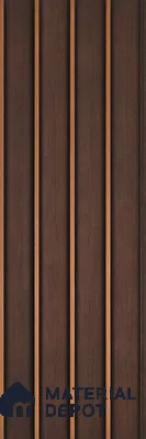 Wooden Look PN 04073 9.5 ft x 4.9 inch Charcoal Panel - 12 mm | Suitable for Feature Wall, TV Unit & Living Room | Width is Subjected to 5% Variation