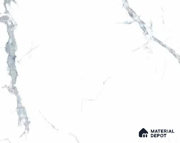 Pure White Stone Look LM 26115 Seraphinite Finish Decorative Laminate 8 ft x 4 ft - 1 mm | Ideal for Living Room, Bedroom, Kitchen, TV Cabinet, Wardrobe