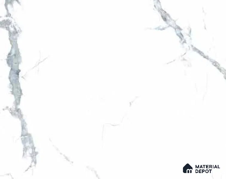 Pure White Stone Look LM 26115 Seraphinite Finish Decorative Laminate 8 ft x 4 ft - 1 mm | Ideal for Living Room, Bedroom, Kitchen, TV Cabinet, Wardrobe