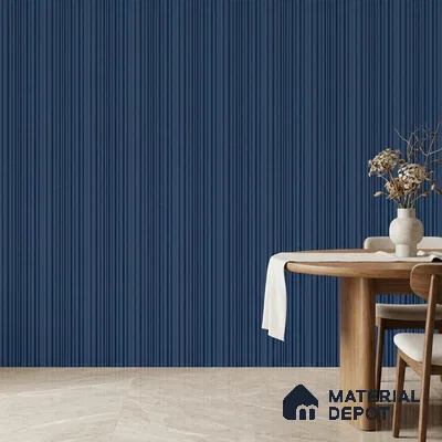 Prussian Blue Plain Colour Look PN 00517 9.5 ft x 4.8 inch Charcoal Panel - 12 mm | Suitable for Feature Wall, TV Unit & Living Room | Width is Subjected to 5% Variation