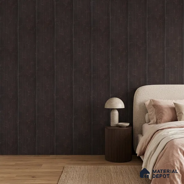 Wenge Brown Marble Look PN 00528 8 ft x 6.2 inch Charcoal Panel - 6 mm | Suitable for Feature Wall, TV Unit & Living Room | Width is Subjected to 5% Variation