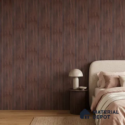 Wooden Look PN 00533 8 ft x 6.2 inch Charcoal Panel - 6 mm | Suitable for Feature Wall, TV Unit & Living Room | Width is Subjected to 5% Variation